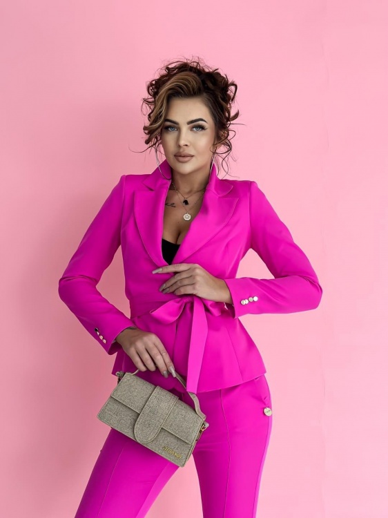 Amalfi kosztümnadrág, pink