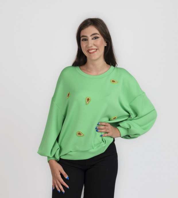 Avocado pulóver