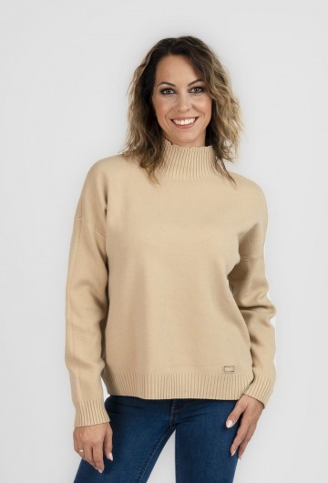 Gerda félgarbós pulóver